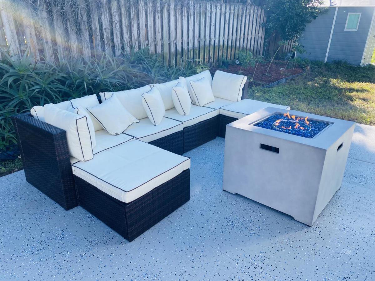 3 Bed 2 Ba Wifi Kitchen Walk To Beach Firepit Daytona Beach Eksteriør bilde